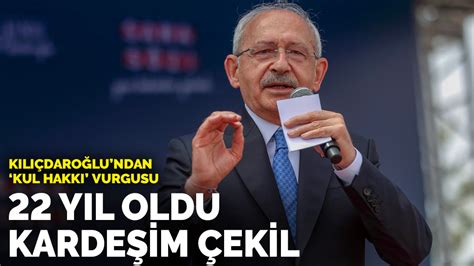 K­ı­l­ı­ç­d­a­r­o­ğ­l­u­:­ ­2­2­ ­y­ı­l­ ­o­l­d­u­ ­k­a­r­d­e­ş­i­m­ ­ç­e­k­i­l­,­ ­k­u­l­ ­h­a­k­k­ı­ ­y­e­m­e­y­e­n­ ­g­e­l­s­i­n­